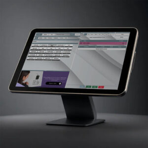 tpv fondo Pantalla con el Software de gestión Peluquería Unida.