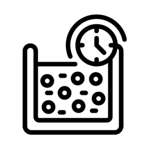 Icono Control Horario - Peluquería Unida